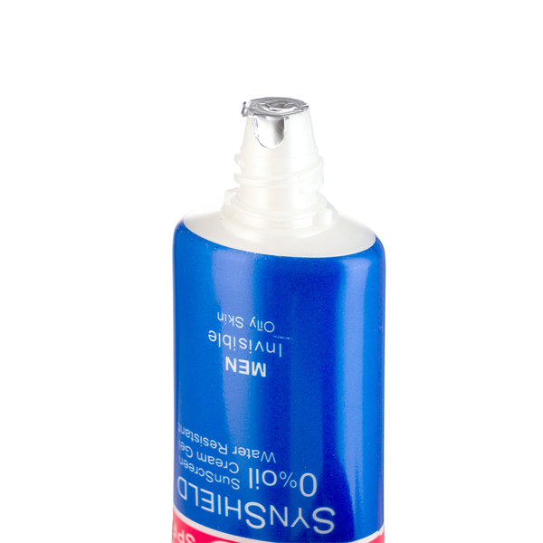  کرم ژل ضد آفتاب ساین اسکین مدل Synshield SPF50 حجم ۵۰ میلی‌لیتر | مخصوص پوست چرب آقایان، بی رنگ و فاقد چربی - Syn Skin S 