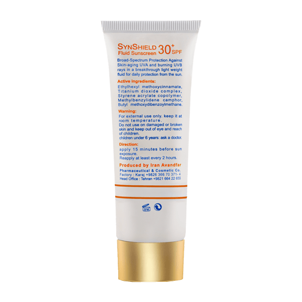  خرید فلوئید ضد آفتاب رنگی - بژ روشن light ساین اسکین Syn Shield SPF30 | محافظت کامل + پوشانندگی Syn Skin Syn Shield SPF3 