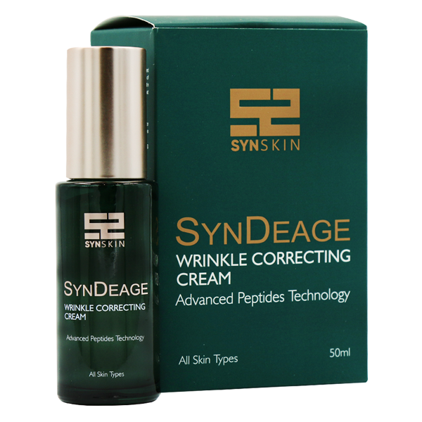  خرید کرم ضد چروک ساین اسکین مدل Syn Deage حجم 50 میلی لیتر | جوانسازی و آبرسانی پوست - Syn Skin Syn Deage Wrinkle Corrct 