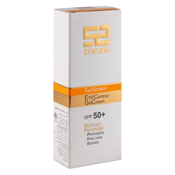  ژل کرم ضد آفتاب دور چشم بی‌رنگ ساین اسکین SPF50 حجم 20 میلی لیتر | ضدچروک و آبرسان - Syn Skin Eye Sunscreen 20ml Spf 50 