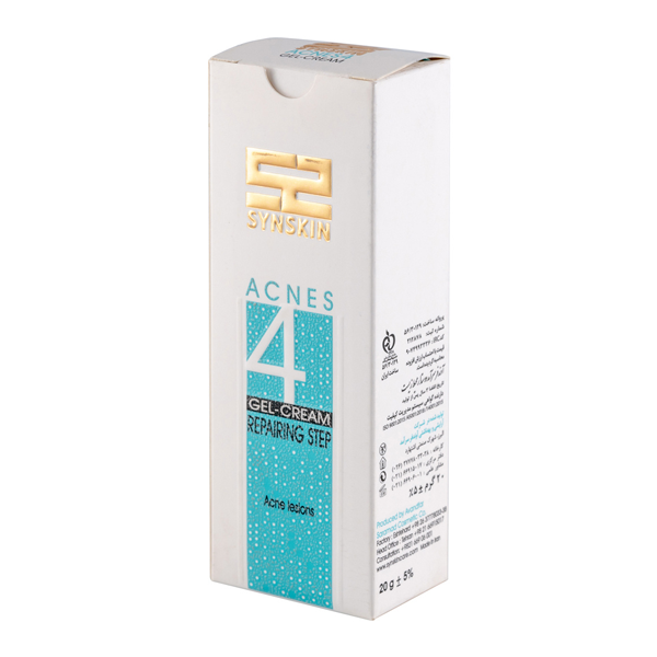  کرم ژل ترمیم کننده ساین اسکین مدل Acnes 4 حجم 20 میلی لیتر – ضد جوش و ترمیم سریع جای جوش - Synskin Acnes 4 Repair Cream 