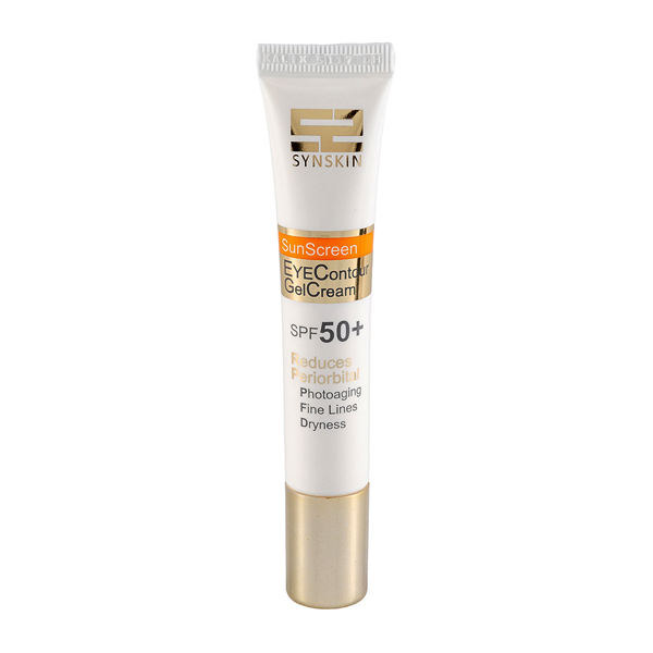 ژل کرم ضد آفتاب دور چشم بی‌رنگ ساین اسکین SPF50 حجم 20 میلی لیتر | ضدچروک و آبرسان - Syn Skin Eye Sunscreen 20ml Spf 50